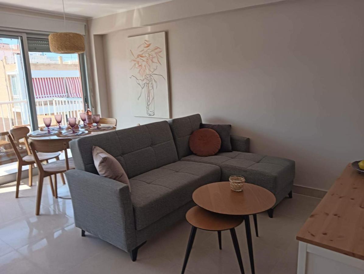 Apartamento Alejandro Gandia Playa Con Vistas Al Mar, Parking! Playa de Gandia 외부 사진