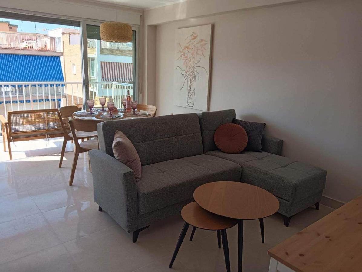 Apartamento Alejandro Gandia Playa Con Vistas Al Mar, Parking! Playa de Gandia 외부 사진